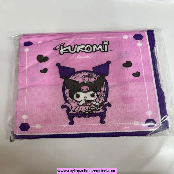 Kuromi Temalı Peçete